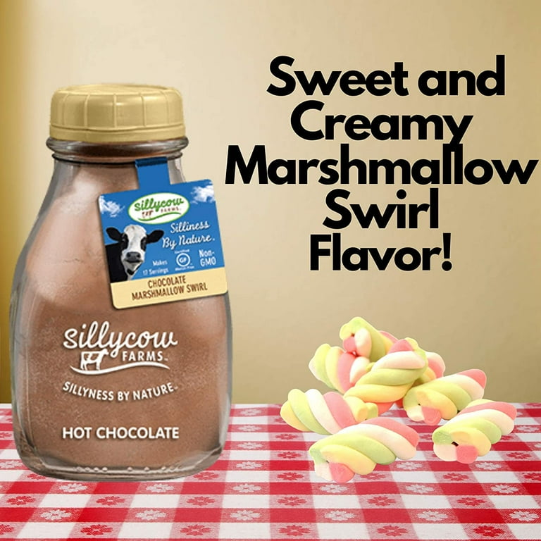 Sillycow Farms Hot Chocolate Marshmallow Swirl, 16.9 Oz - Walmart.com