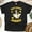 Black, variant on Cute Summer Goose Shirt for Women, Lemon-Themed Funny Animal Graphic Tee, White, Size S