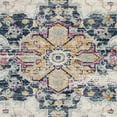 thumbnail image 6 of SAFAVIEH Madison Louise Overdyed Floral Area Rug, Ivory/Fuchsia, 9' x 12', 6 of 7