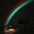 thumbnail image 6 of Vacemry Under $5 Rainbow Projector Night Light, Starry Sky Effect, Battery Powered, Color Changing LED, for Bedroom Living Room, Mood Ambiance, Kids Room Decor, Portable Design, 6 of 9