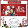 thumbnail image 4 of Jack Sally Christmas Garage Door Banner - 16 x 7 ft Nightmare Christmas Decoration for Door, Photo Party Background, 4 of 8