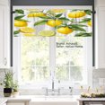 thumbnail image 2 of AshasdS Citrus Lemon Lime Polyester Window Valance Curtain for Home Kitchen Living Room Bedroom Bathroom Decor 54x18 inch, 2 of 5