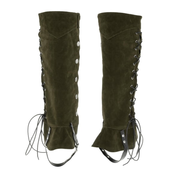 Pirate Boot Covers, Shoe Covers, Boot Covers, Durable Costume Props, Pirate Boot Green