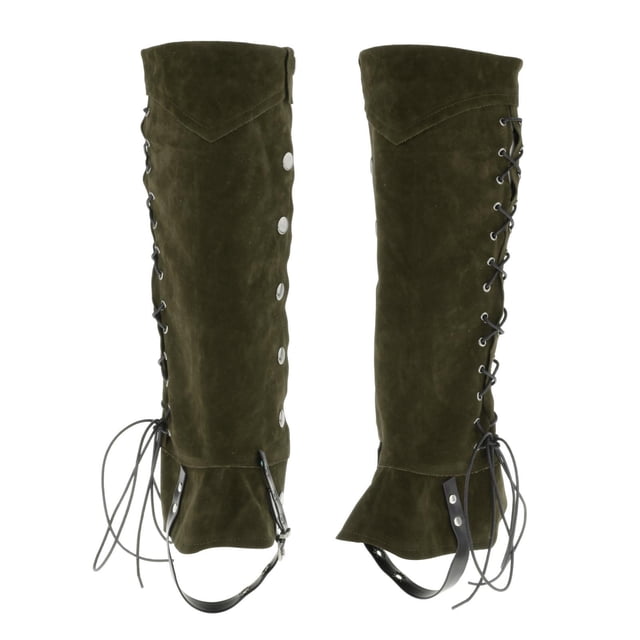 Pirate Boot Covers, Shoe Covers, Boot Covers, Durable Costume Props, Pirate Boot Green