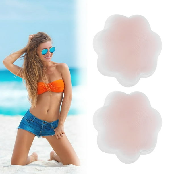 Nude Breast Lift Nipple Covers Silicon Nipple Sticker Ultra Thin Push Up  Silicon Adhesive Stick On Nipple Covers Breast Lift Flower