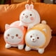 thumbnail image 2 of Tuan Tuan Stuffed Cat, Dog and Rabbit Toy 100%pp Cotton Bed To Sleep On Home Decoration Accompany Children's Birthday GiftPink cat30 cm Deng Xun unisex, 2 of 2