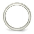 thumbnail image 3 of Ladies or Mens 5mm Satin Finish Wedding Band Ring in Sterling Silver, 3 of 4