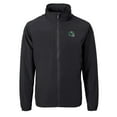 thumbnail image 2 of Men's Cutter & Buck Black New York Jets Big & Tall Helmet Charter Eco Knit Recycled Full-Zip Jacket, 2 of 3