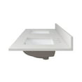 thumbnail image 3 of Craft + Main Qz61228r 61" Quartz Vanity Top - Carrara Vita, 3 of 7