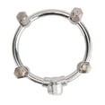 thumbnail image 2 of Accesorio de boquilla nebulizadora de cabezal múltiple circular multifuncional de acero inoxidable 4 cabezas, 2 of 8