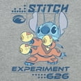 thumbnail image 2 of Men's Lilo & Stitch Armed and Ready Sweatshirt Athletic Heather 2X Large, 2 of 4
