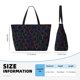 thumbnail image 4 of Fotbe Colorful Balloons Bolsa de Viaje para Playa - Resistente al Agua, Bolsa Tote de Gran Capacidad y Ligera con 7 Bolsillos para Mujeres y Hombres, 4 of 7