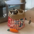 thumbnail image 4 of Cat Paper Bag Playtunnel Toy Collapsible Cat Tent Indoor Interactive Dog House, 4 of 19