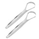 thumbnail image 1 of Limpiador de lengua, 2 piezas Raspador de lengua para adultos Raspador de lengua de acero inoxidable Raspador de lengua para refrescar el aliento Funcionalidad de alta precisión, 1 of 14
