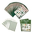 thumbnail image 1 of 1 Set of Paper Bingo Cards Square Size Portable Cards for Christmas Party, 1 of 9