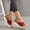 Red, variant on Jacenvly 2024 New Womens Summer Fashion Casual Slippers Open Toe Flax Slippers Black Sandals for Women