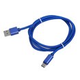 thumbnail image 3 of Línea de transferencia de datos del teléfono del cable de la cuerda trenzada 1A USB para el cable de carga del teléfono móvil el 1m, 3 of 8