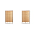 thumbnail image 4 of Bearachild Window Blinds Trimmable Blocking Rolling Blackout Bedroom Drape Vehicle Reusable Sun Curtain Shade Non-woven Removable Fabric Marrón 60x150cm 2piezas Bearachild CBP047350, 4 of 5