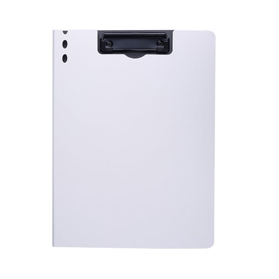 Standard Size Flipping Clipboard Folder With Metal Clip File Organiser wth Writing Board For School Office 12.6x9.25In