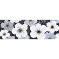 thumbnail image 3 of Gray flowers - 20"x60" canvas - Print on demand, 3 of 5