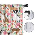 thumbnail image 4 of Blackout Kids Curtains,Chihuahua and Flower Florals Childrens Insulated Curtains Set Of 2,Bedroom Essentials,Toddler Room Decor 42"x54"(106x137cm), 4 of 4
