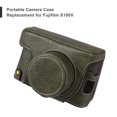 thumbnail image 2 of Estuche para cámara portátil Bolso de transporte para cámara de cuero sintético con correa para el hombro, 2 of 7
