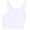 White, variant on Sports Crop Tank Tops Bra Tops No Padded for Women Cropped Workout Tops Racerback Running Yoga Tanks Cotton Sleeveless Gym Shirts Fashion Tank Tops Chest Compression Women's Blouse