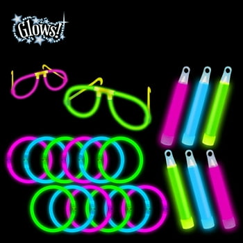 Way to Celebrate Glow Party Favor Set, 20 Count