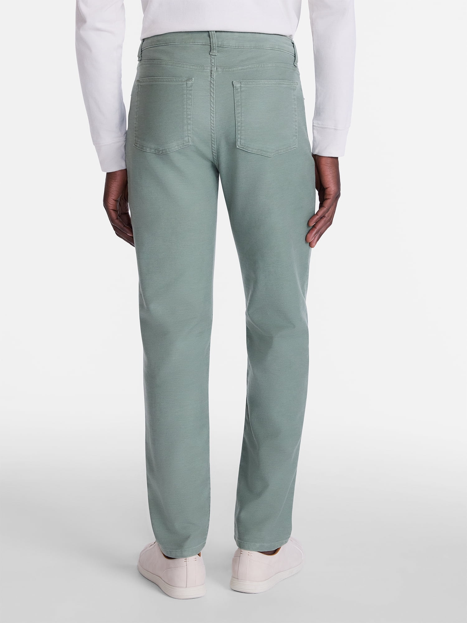 George Men's and Big Men's 5 Pocket Terry Pants, Sizes 29x30 to 44x30