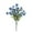 Blue-54, variant on Silk Printed Artificial Violet Flower Bouquet for Home, Office, or Wedding Decoration, Spring-Themed Faux Plant Arrangement