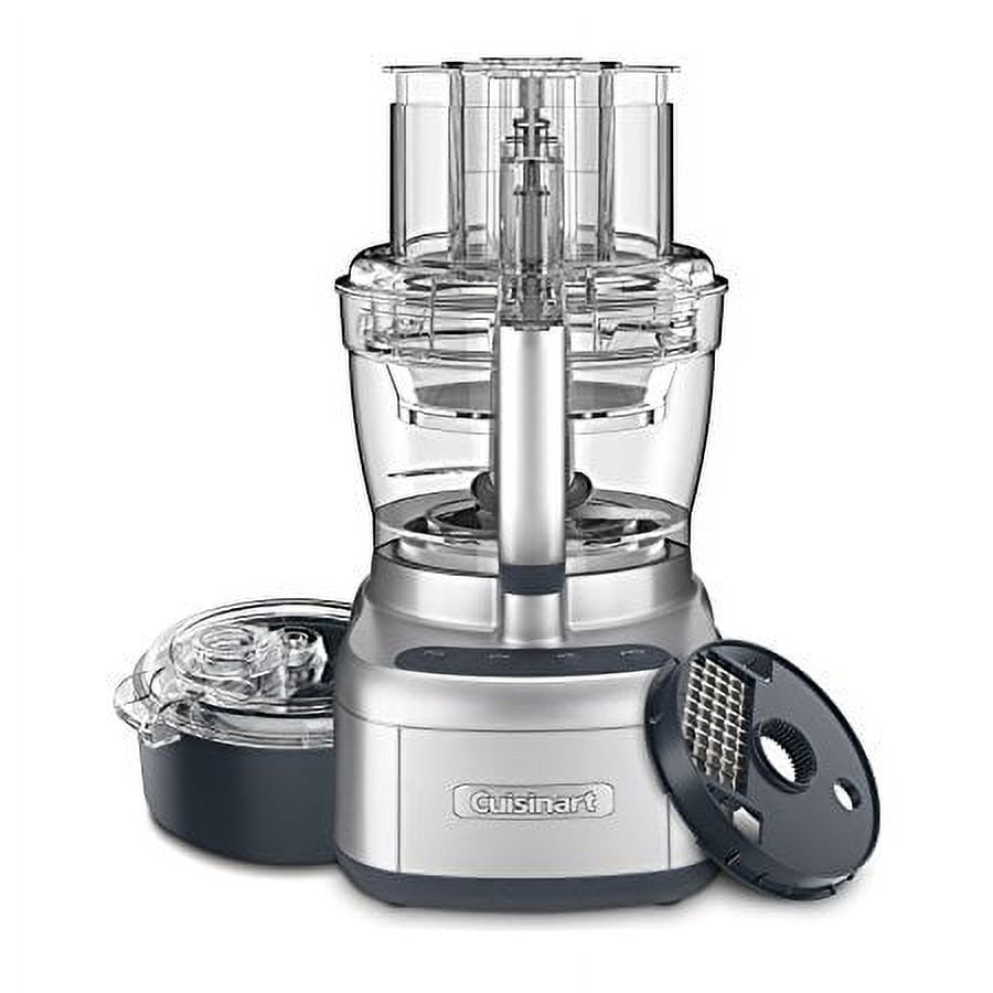 Cuisinart Elemental 13 Cup Food Processor With Dicing 16 716 H x 10 716 W x  8 18 D Gunmetal - Office Depot