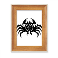 thumbnail image 1 of Black Spider Pattern Insect Illustration Desktop Wooden Photo Frame Display Picture Art Painting Multiple Sets, 1 of 3