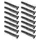 thumbnail image 1 of 1400 Uds. Limpiadores de tuberías flexibles, tallos de chenilla de poliéster negro, juguetes de educación temprana para niños DIY, 1 of 5
