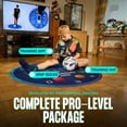 thumbnail image 3 of SenseMat Soccer Training Mat 360° Footwork Trainer with Video Drills for Size 3–5 Balls, All Ages, 3 of 8