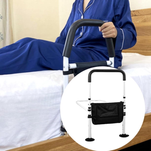 Barandillas de cama para adultos mayores perfecl con bolsa altura ajustable anticaídas