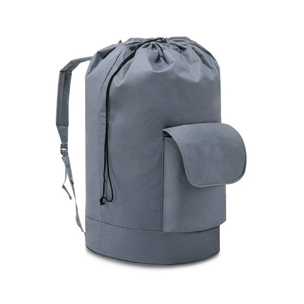 Bolsa de lavandería de viaje para acampar Correas con cordón Ropa para el hogar Mochila Escolar Lavadora portátil Bolsa de almacenamiento de bolsillo Saco Inevent HA008988-00