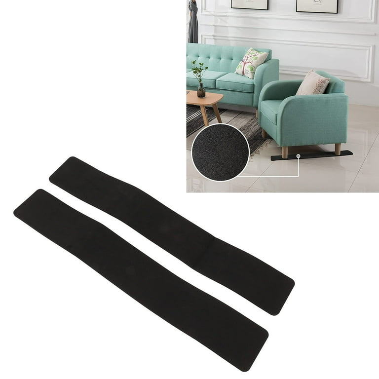 2Pcs Anti Slip Furniture Rail Pads for Recliners Sofa Couches Chairs EVA Non Skid Furniture Pads Cuttable Floor Protectors for Hardwood Carpet Marble Floor Walmart