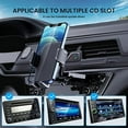 Phone Mount for Car Phone Holder Mount Upgraded Metal CD Slot Phone