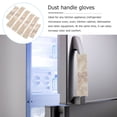 thumbnail image 4 of 6Pcs Waterproof Cloth Refrigerator Door Handle Cover for Homeowners Door Cloth Gloves, 4 of 8