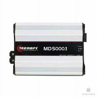 Taramps Car Amp BASS 5K, 5000 Watt RMS, 1 Ohm Mono Amplifier for