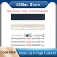 thumbnail image 2 of Spacebar Key Cap and Hinge and Base Gasket for MacBook Pro Retina A1989 A1990 A1932 A2159 2018-2019 Keyboard Space bar keycap a set, 2 of 6