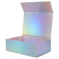 thumbnail image 2 of GOOHOCHY Caja de regalo multiusos, rectangular, con tapa magnética, para embalaje de regalo., 2 of 8