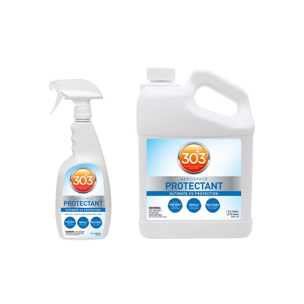 303 Matte Finish UV Blocker Fiberglass Aerospace Protectant Spray Package