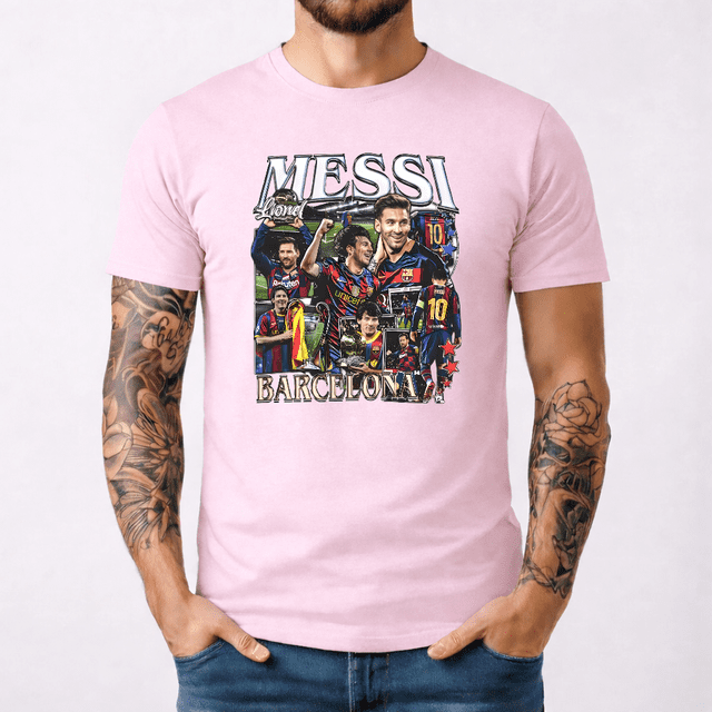 Messi-barcelona-v2-UNISEX T-SHIRT