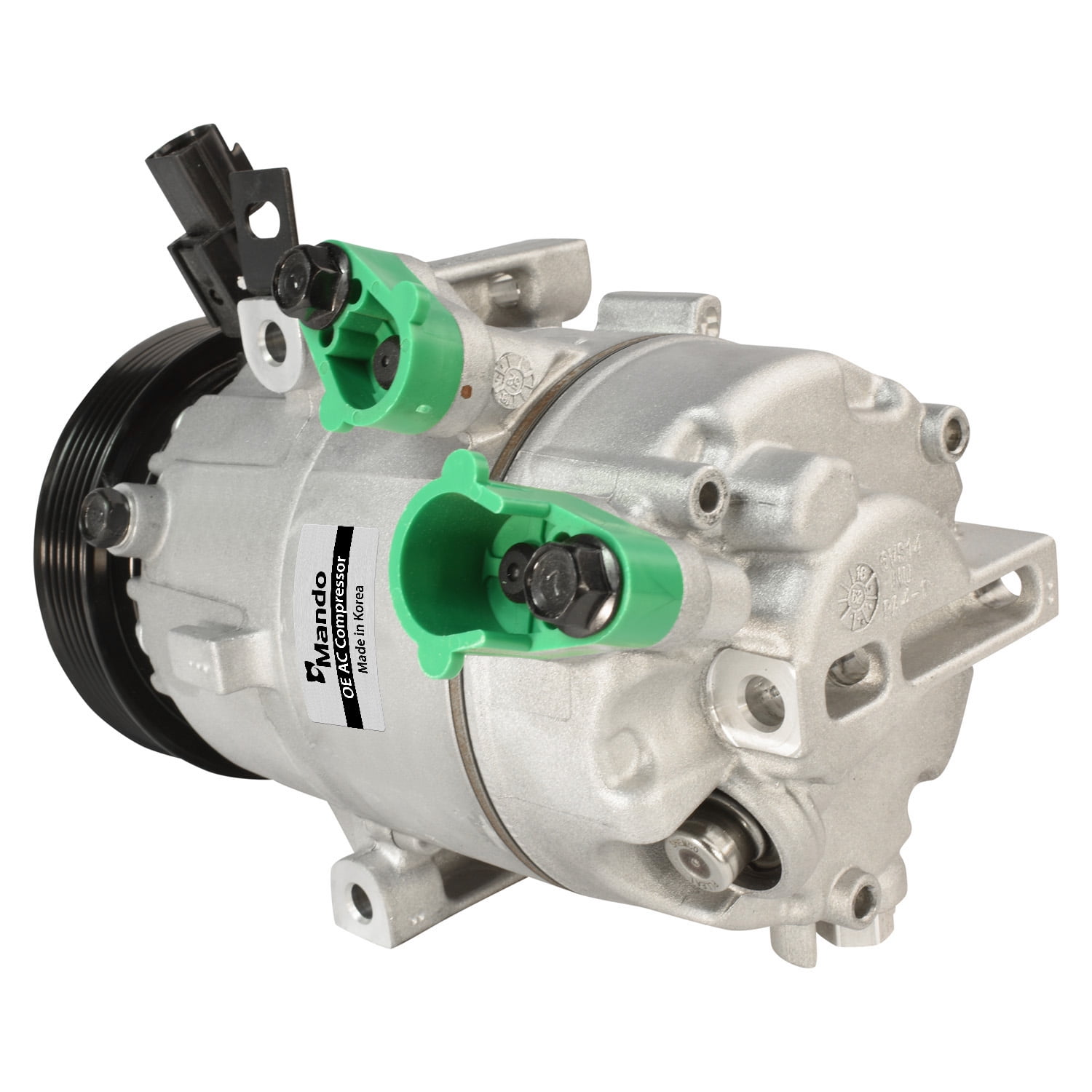 Mando A/C Compressor 10A1421 Fits select: 2014-2018 KIA FORTE, 2013-2017 HYUNDAI ELANTRA GT