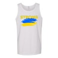 thumbnail image 4 of Ukranian Strong Vintage Mens Graphic Tank Top, White, Medium, 4 of 4