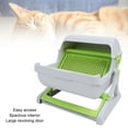 thumbnail image 4 of Semi Automatic Cat Litter Box, Sturdy Self Cleaning Cat Litter Box Spacious  for Indoor Cats, 4 of 7