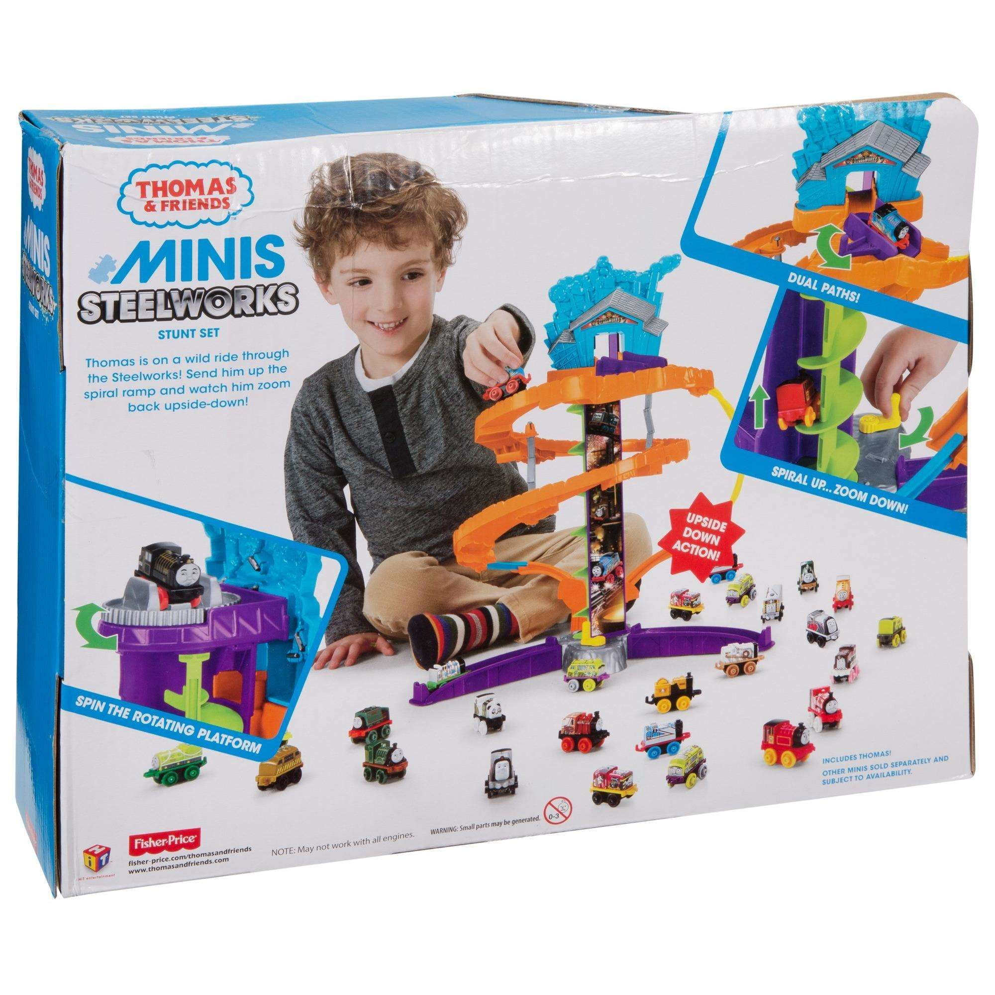 minis steelworks stunt set