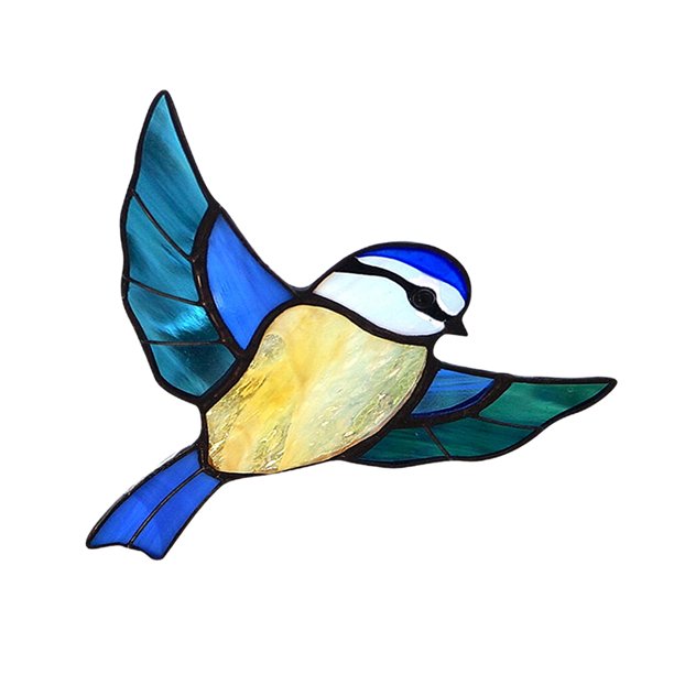 Colibrí ventana se aferra Anti-colisión pegatinas decoración pájaro Estilo 6 Sunnimix Etiqueta de la ventana