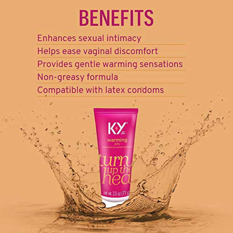 is ky warming liquid a water based lubricant K-Y Warming Water-Based Jelly Personal Lube